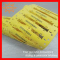 Cable/wire Yellow Marker Tags